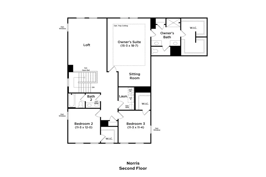 2D floor plan layout of this home in Lakeside Glen, York, SC (Image 30). 2D floor plan layout of this home in Lakeside Glen, York, SC (Image 30).
