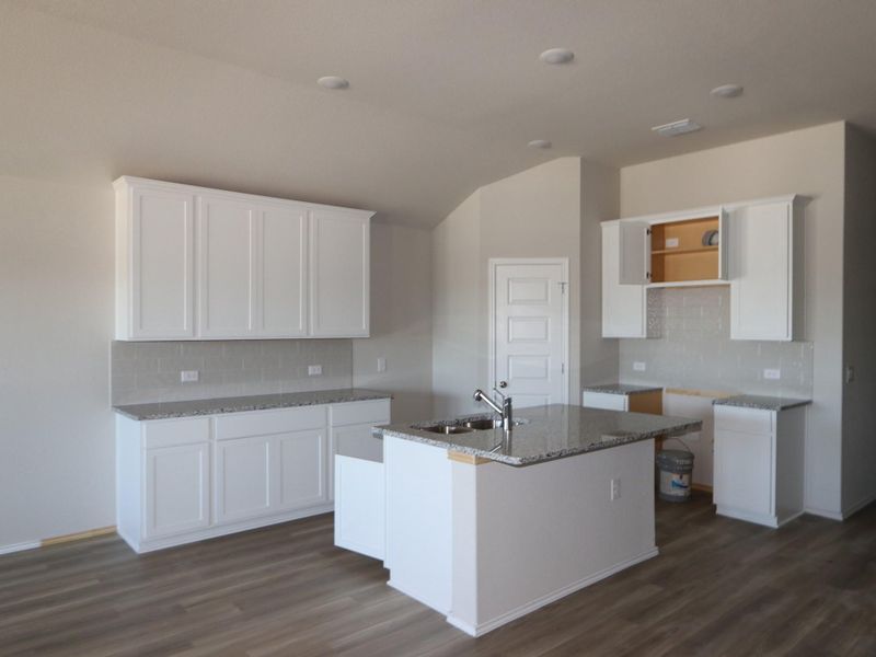 Furnished interior view inside a new home in Marble Creek Crossing, Austin (Image 5). Furnished interior view inside a new home in Marble Creek Crossing, Austin (Image 5).