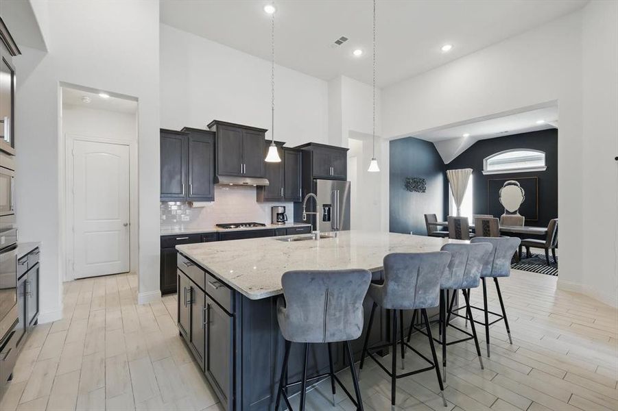 This Kitchen is the "Heart of the Home" with all the amenities and, oh so functional!