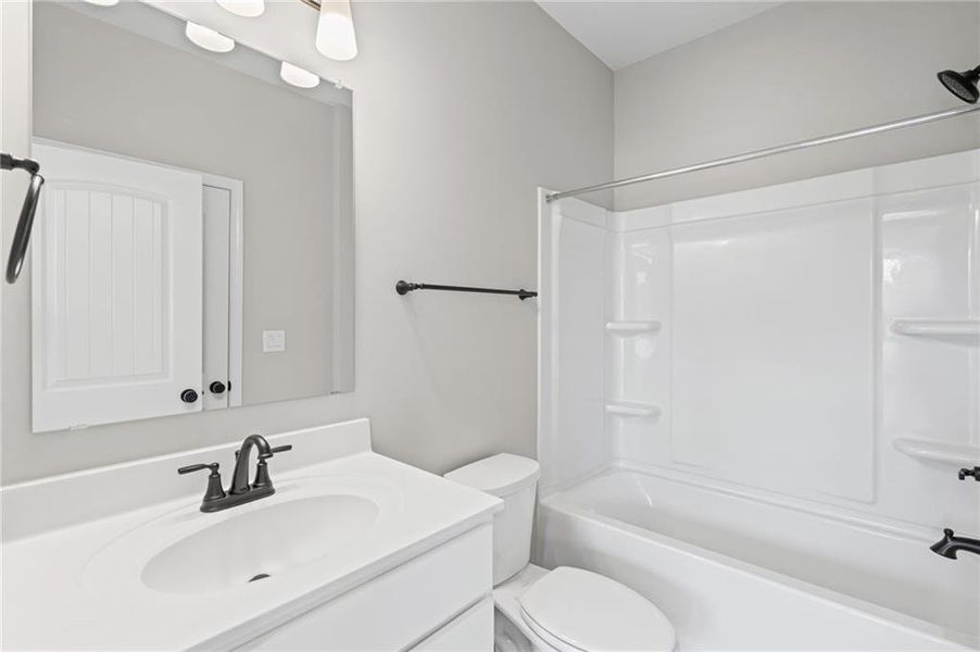 Furnished interior view inside a new home in Twin Lakes, Hoschton (Image 4).