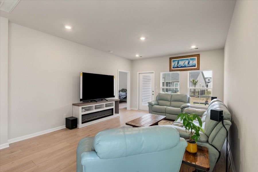 Furnished interior view inside a new home in Horizons at Summers Corner | 55+, Summerville (Image 11).