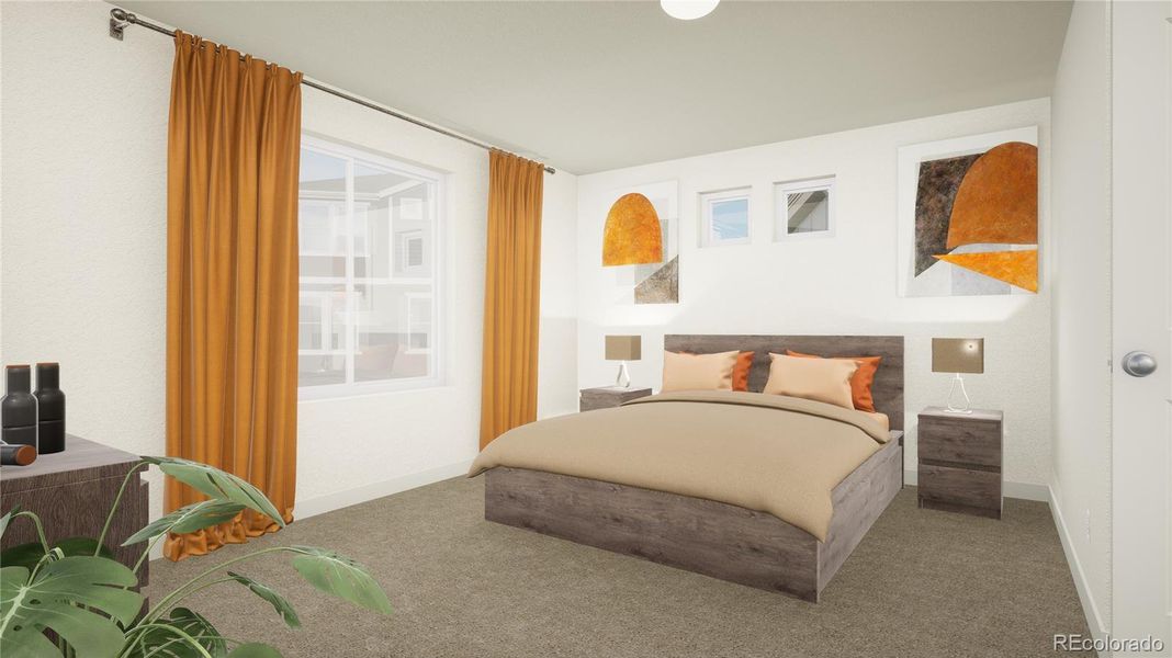 Furnished interior view inside a new home in , Bennett (Image 5).