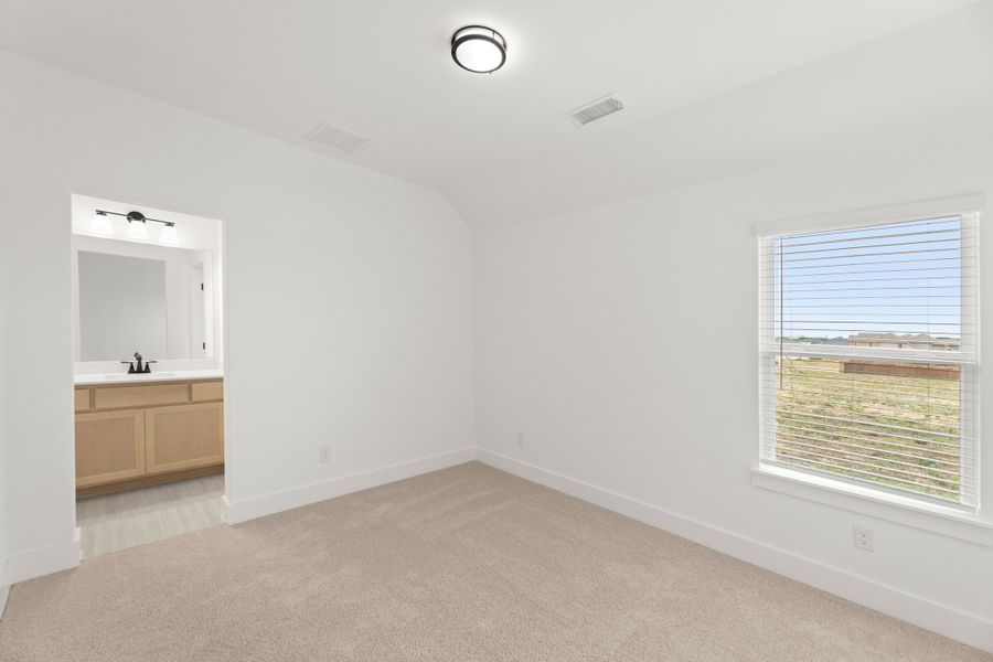 Representative unfurnished interior of a home built from the Courage by Rockwell Homes in Anna Ranch, Anna (Image 39). Representative unfurnished interior of a home built from the Courage by Rockwell Homes in Anna Ranch, Anna (Image 39).