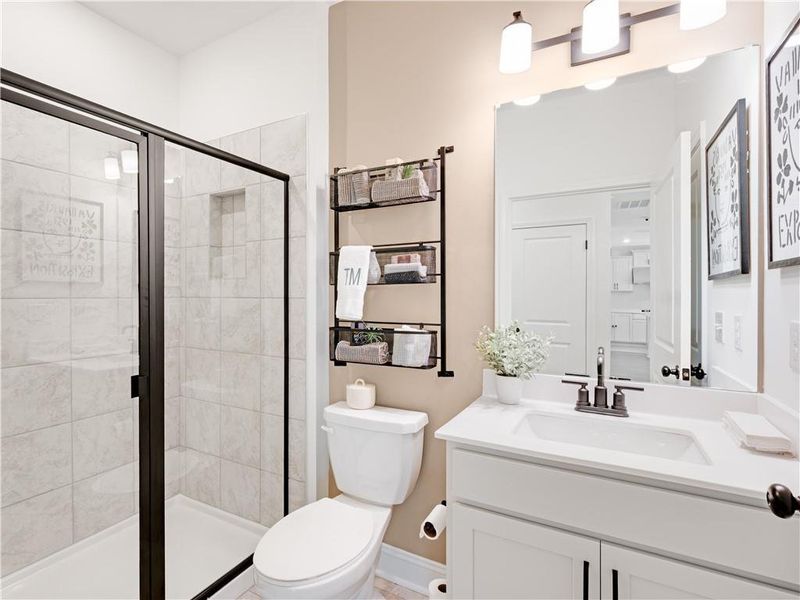 Furnished interior view inside a new home in Oakmead, Buford (Image 24).