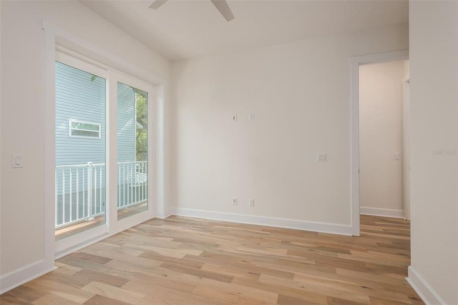 Laundry, Elevator Door Guest Room of Sold Model Home