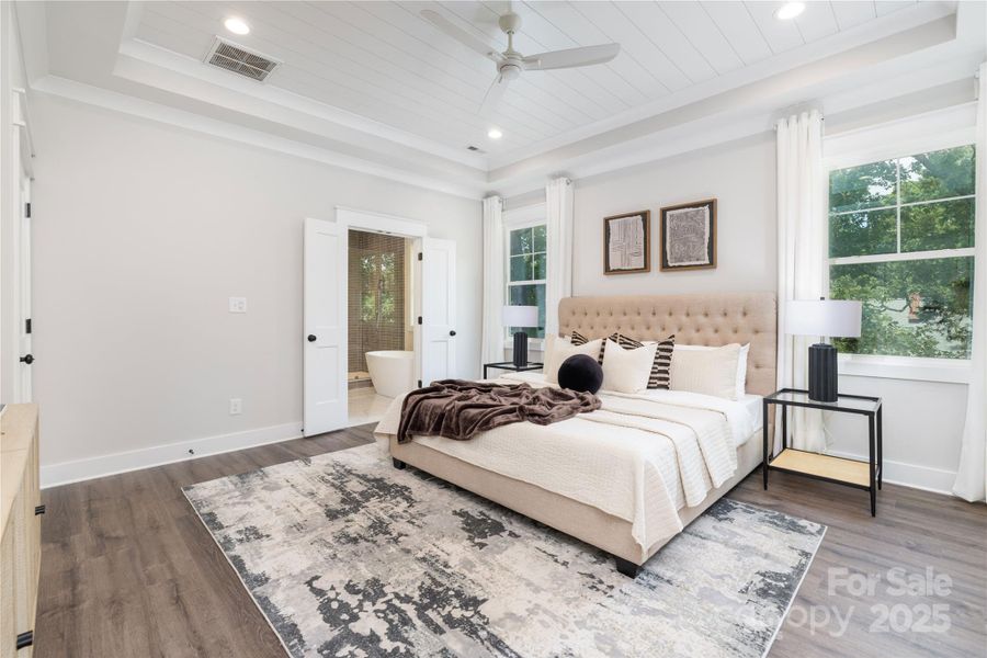 Furnished interior view inside a new home in , Charlotte (Image 16). Furnished interior view inside a new home in , Charlotte (Image 16).