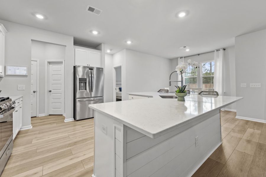 Furnished interior view inside a new home in Lindera Preserve at Cane Bay Plantation: Arbor Collection, Summerville (Image 17).