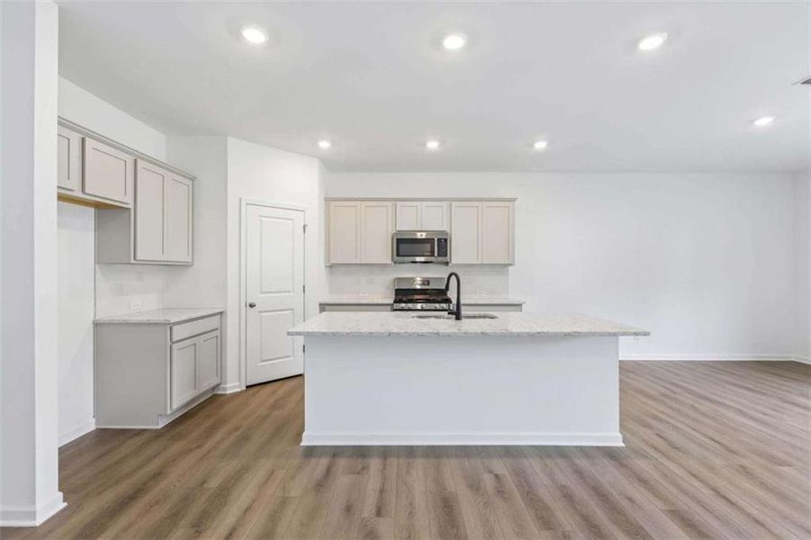 Furnished interior view inside a new home in , Locust Grove (Image 5).