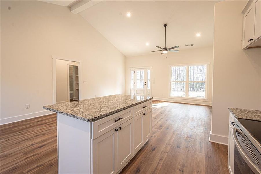 Furnished interior view inside a new home in , Dawsonville (Image 13).