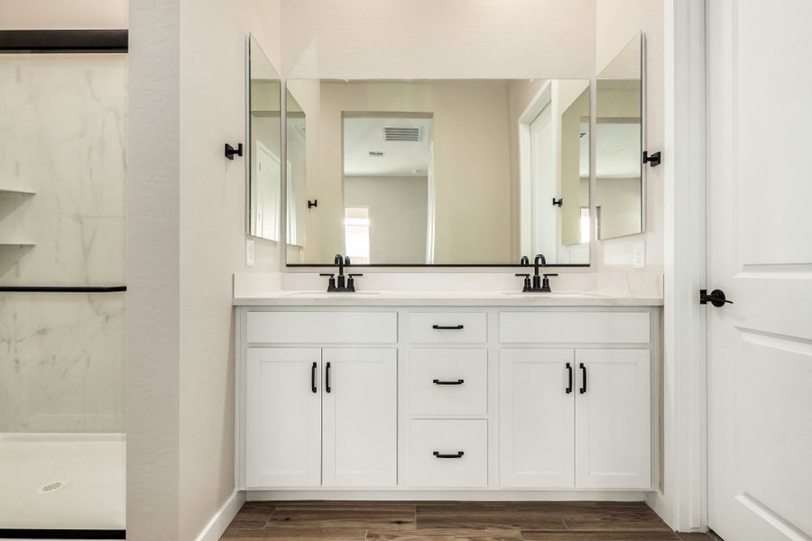 Furnished interior view inside a new home in Mira Vista at Victory, Buckeye (Image 4).