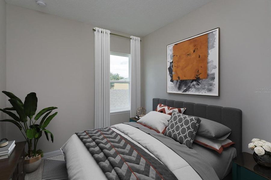 Furnished interior view inside a new home in Serenade at Ovation, Winter Garden (Image 11).