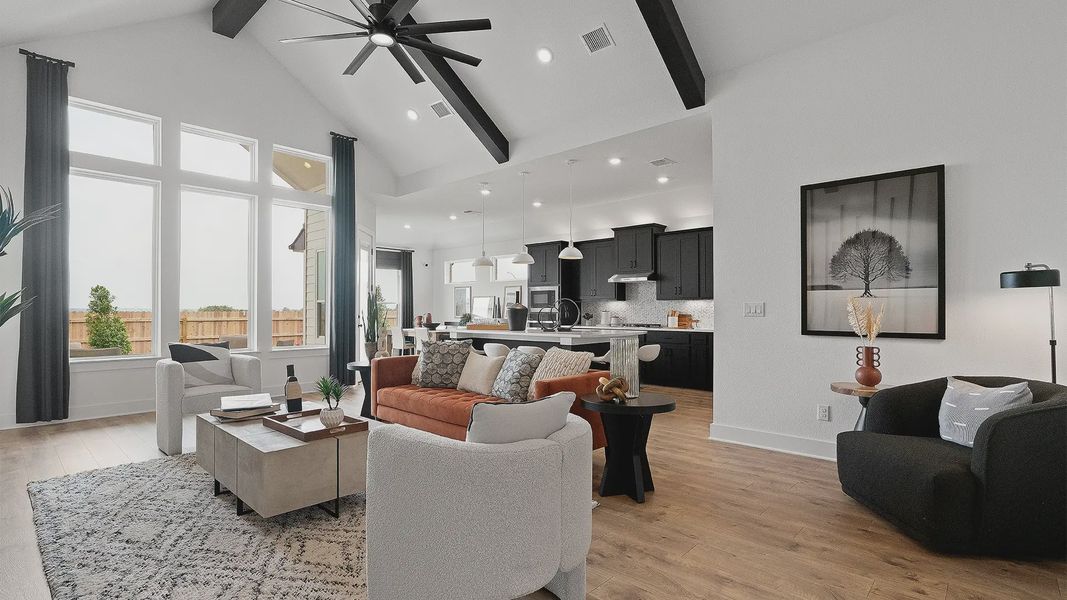 Furnished interior view inside a new home in Nolina, Georgetown (Image 13).