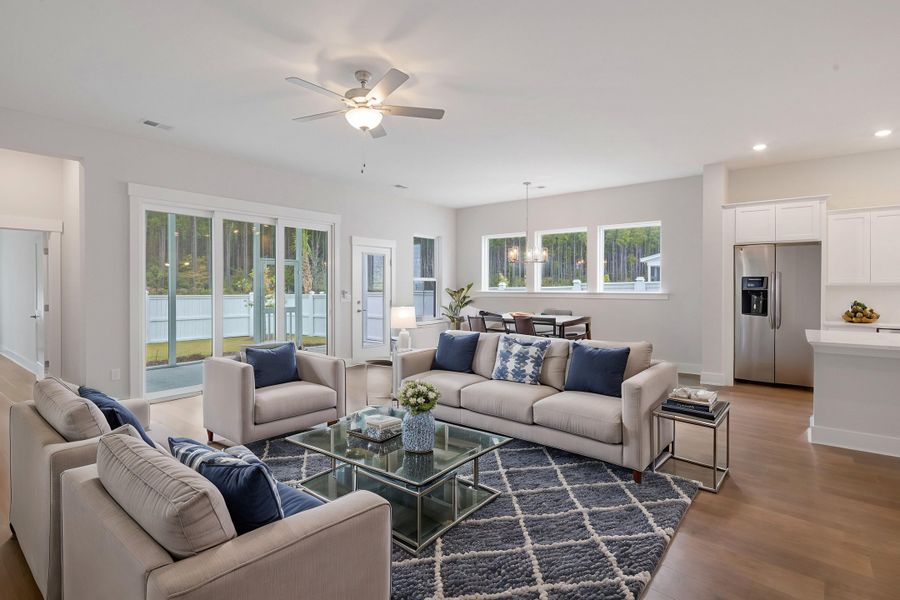 Furnished interior view inside a new home in Nexton - Midtown - The Village Collection, Summerville (Image 11).