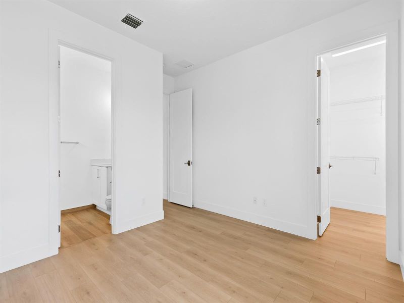 Second Bedroom with Walk-In Closet Second Bedroom with Walk-In Closet