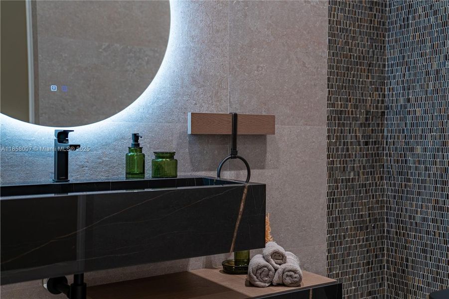 Furnished interior view inside a new home in , Hallandale Beach (Image 35).