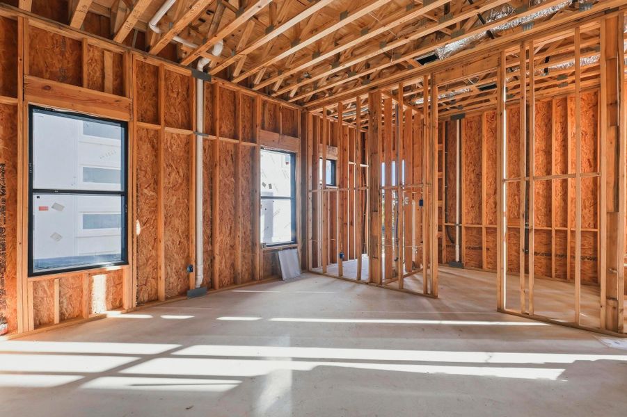 In-progress construction of a new home in , Conroe, TX (Image 12).