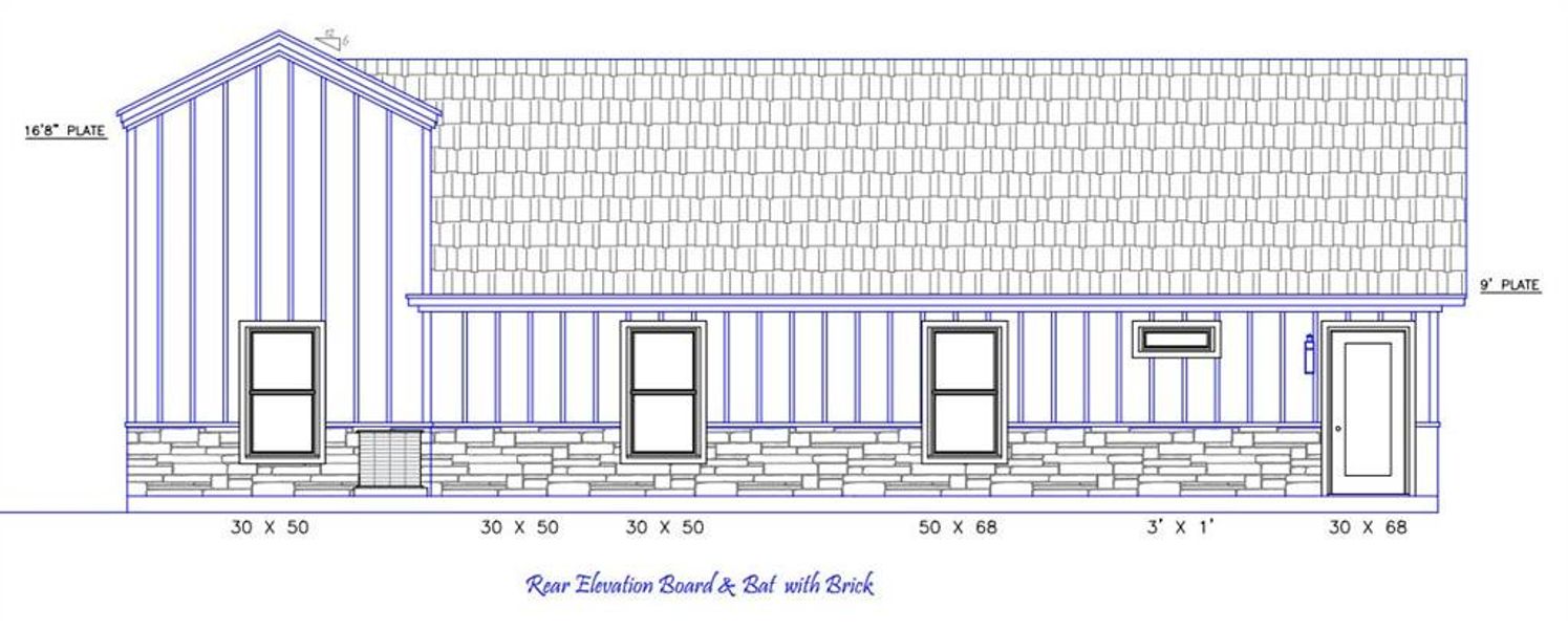Exterior rendering of this home design in , West Tawakoni, TX (Image 23).