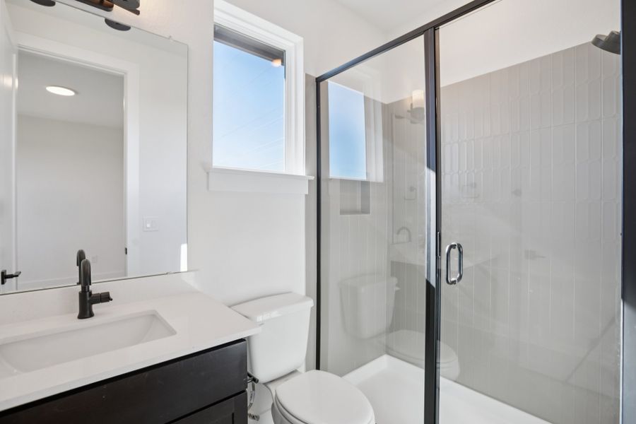 Furnished interior view inside a new home in Foxfield, Austin (Image 32).