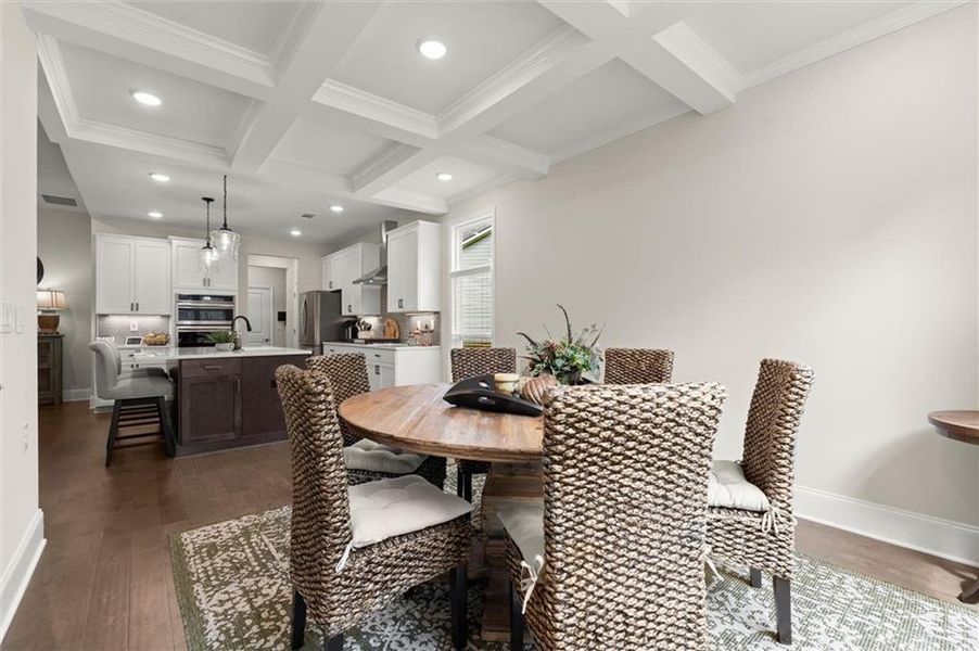 Furnished interior view inside a new home in , Woodstock (Image 17).