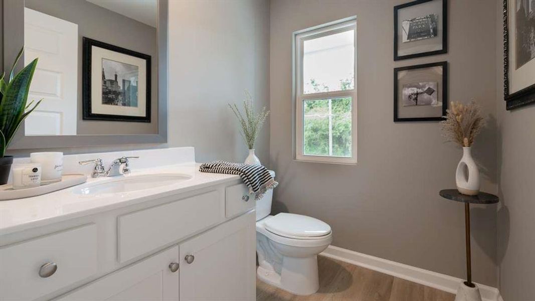 Furnished interior view inside a new home in Benteen Reserve, Atlanta (Image 10).