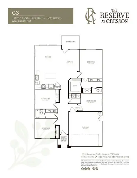 2D floor plan layout of this home in , Cresson, TX (Image 3). 2D floor plan layout of this home in , Cresson, TX (Image 3).