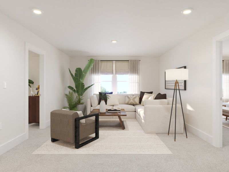 Furnished interior view inside a new home in Avery Farms - Legacy Series, Murfreesboro (Image 6).