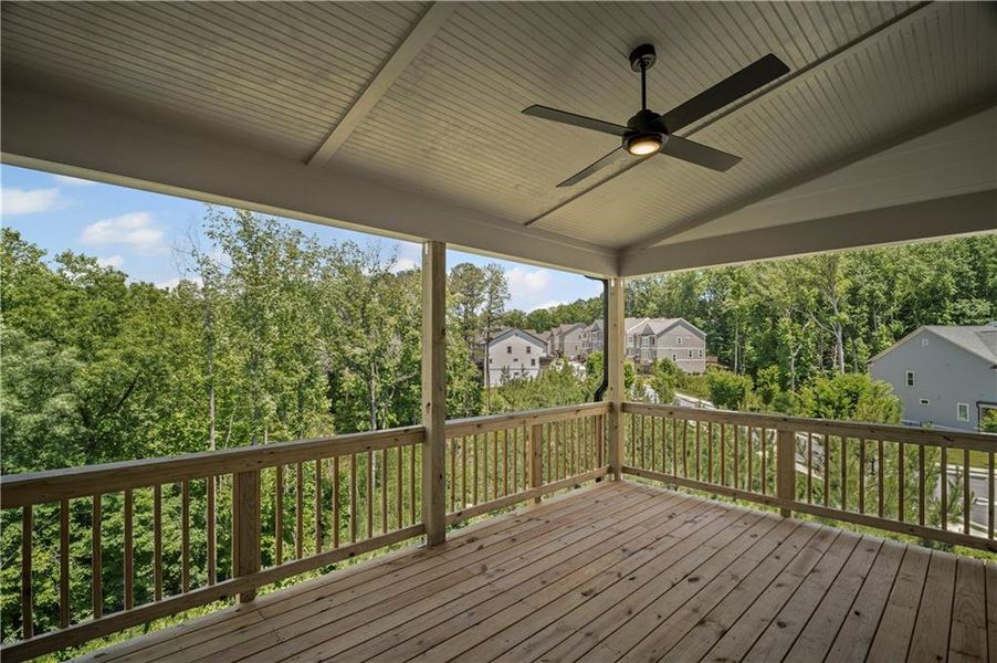 Exterior details and patio area of a home in , Canton (Image 24).