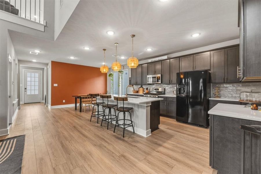 Furnished interior view inside a new home in , McKinney (Image 15). Furnished interior view inside a new home in , McKinney (Image 15).