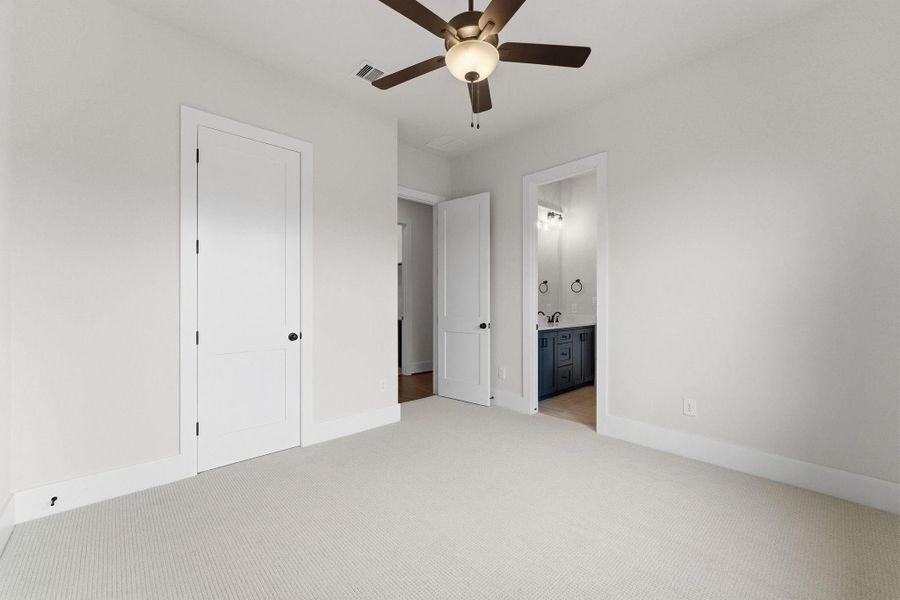 Spacious, unfurnished interior of a new home in High Meadow Estates, New Waverly (Image 38).