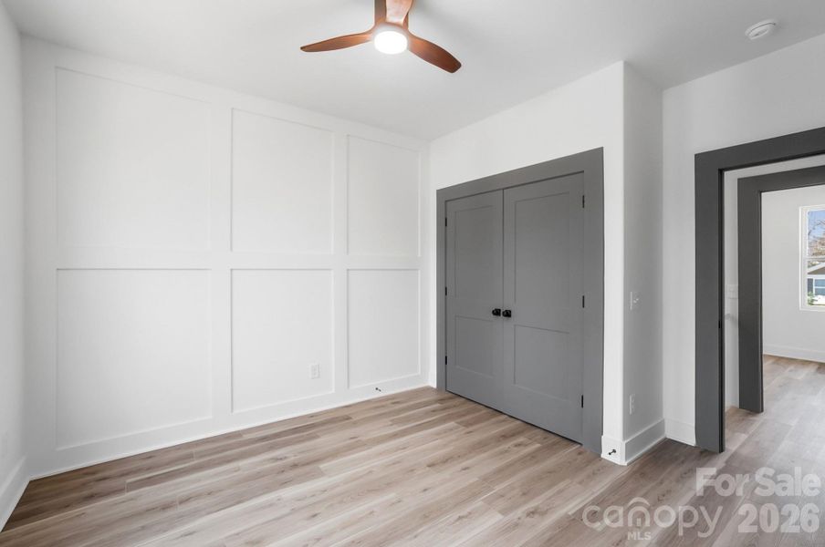 Primary Suite - Bedroom with Designer Accent Wall Primary Suite - Bedroom with Designer Accent Wall