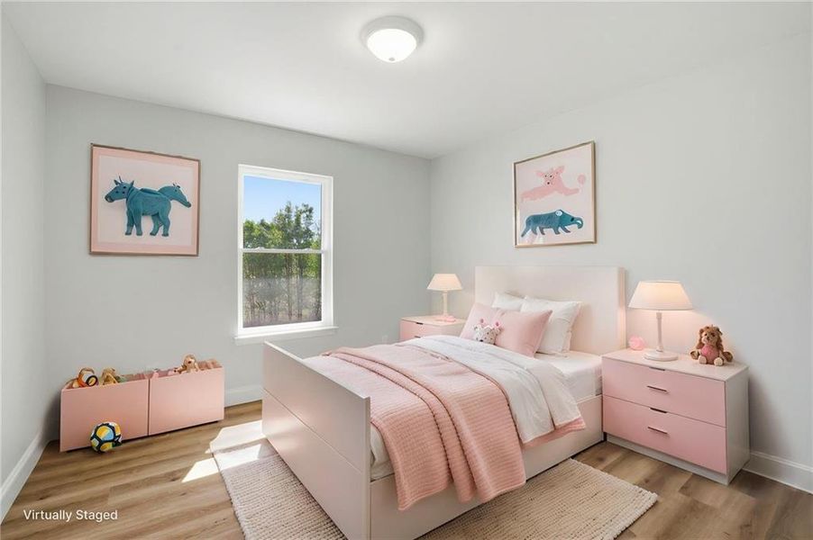 Furnished interior view inside a new home in , Eton (Image 8).