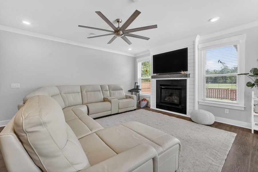 Furnished interior view inside a new home in , Summerville (Image 31).
