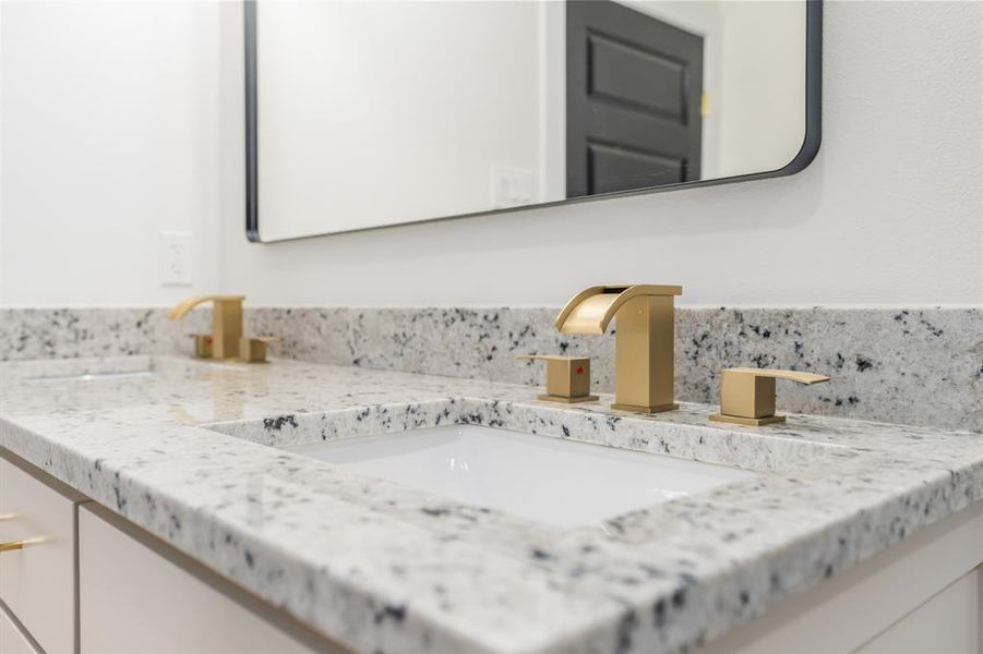 Bathroom view of vanity Bathroom view of vanity