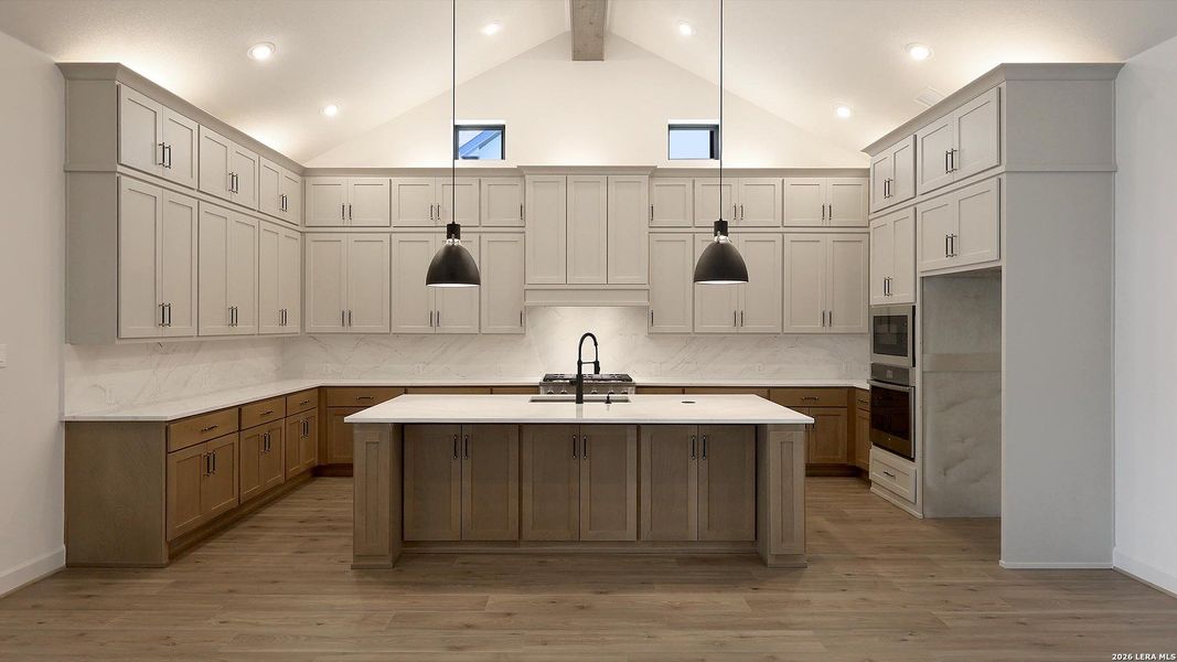 Furnished interior view inside a new home in Esperanza, Boerne (Image 9).