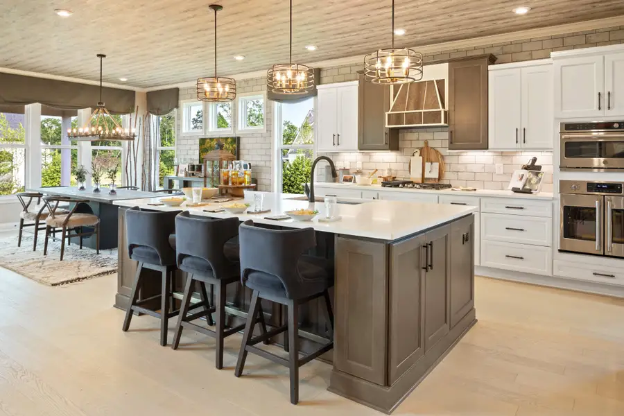 Representative furnished interior of a home built from the Paxton by Fischer Homes in Leeland Farms, Fuquay Varina (Image 6).