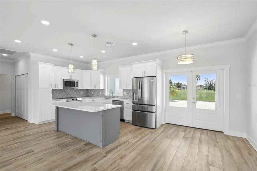 Furnished interior view inside a new home in , Sun City Center (Image 11).