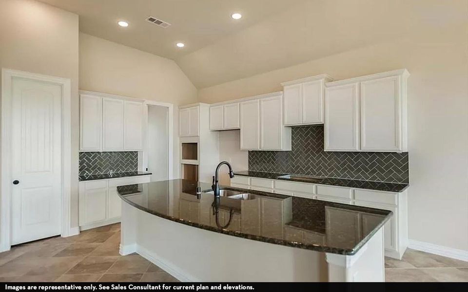 Furnished interior view inside a new home in Marvida, Cypress (Image 5).