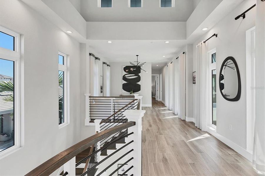 Furnished interior view inside a new home in Aqua Single Family Homes, Bradenton (Image 17).