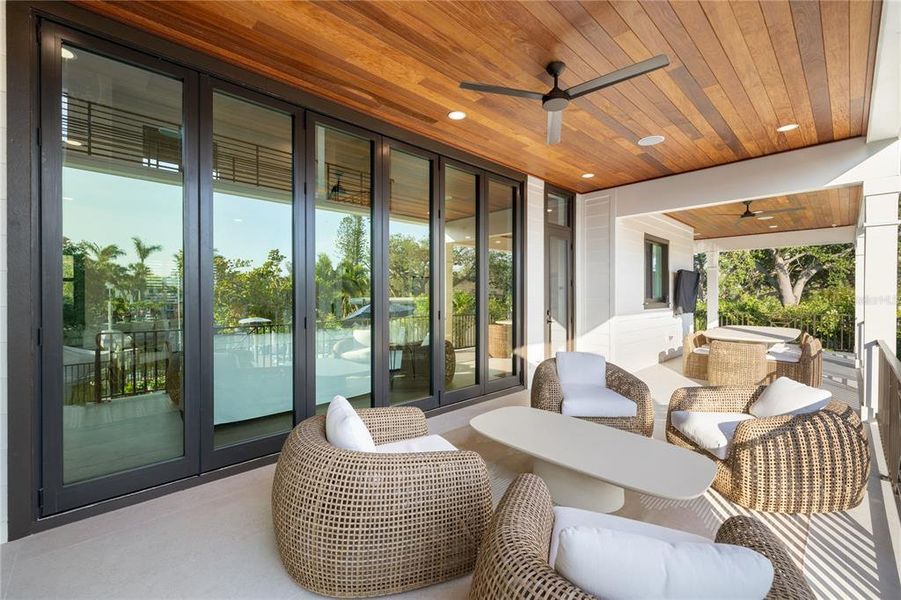Exterior details and patio area of a home in , Sarasota (Image 37). Exterior details and patio area of a home in , Sarasota (Image 37).