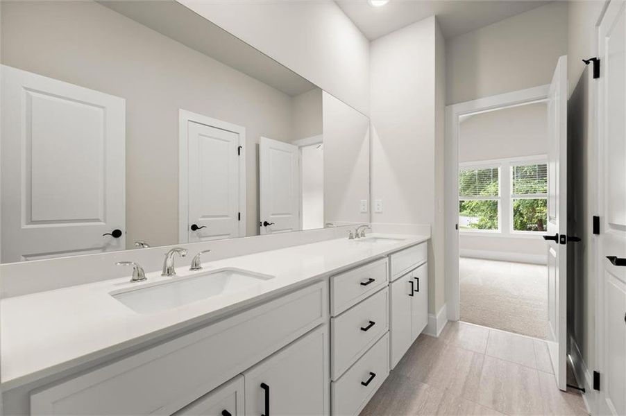 Furnished interior view inside a new home in , Flowery Branch (Image 18). Furnished interior view inside a new home in , Flowery Branch (Image 18).