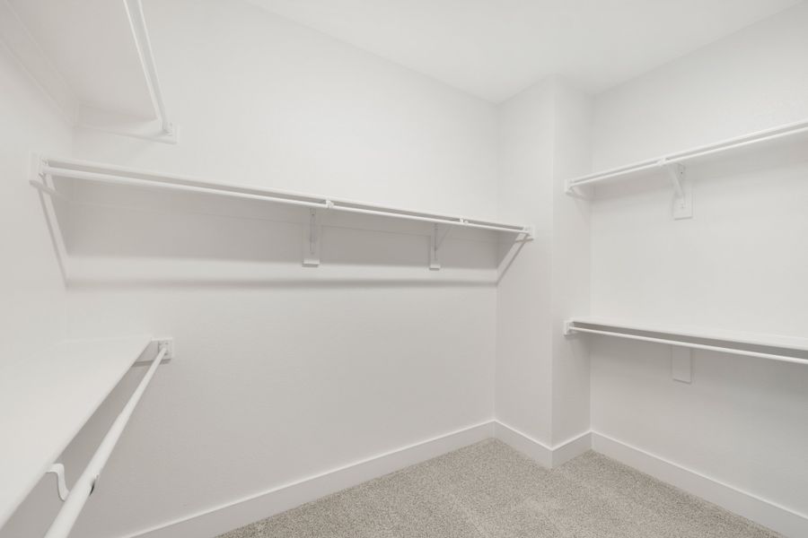 Spacious, unfurnished interior of a new home in Willow Grove Townhomes, Melissa (Image 44).