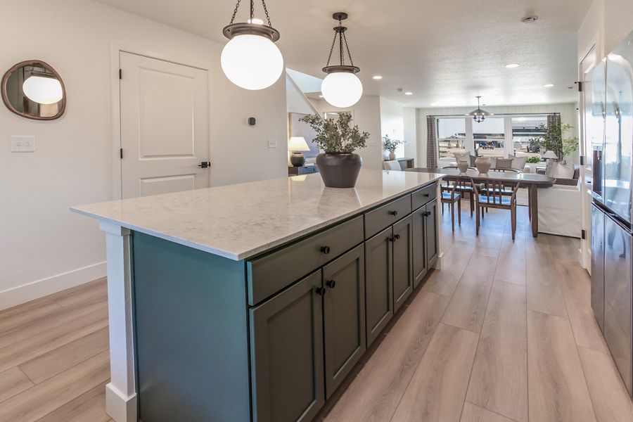Representative furnished interior of a home built from the Marigold by Hartford Homes in Bloom, Fort Collins (Image 33).