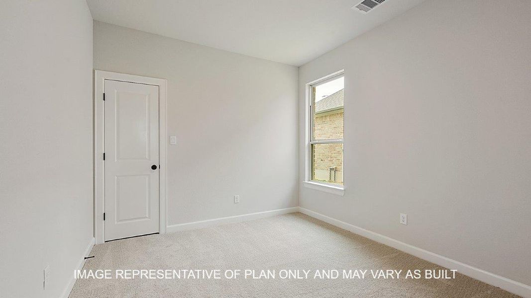 Representative unfurnished interior of a home built from the Brighton by D.R. Horton in Wellborn Settlement, College Station (Image 22). Representative unfurnished interior of a home built from the Brighton by D.R. Horton in Wellborn Settlement, College Station (Image 22).