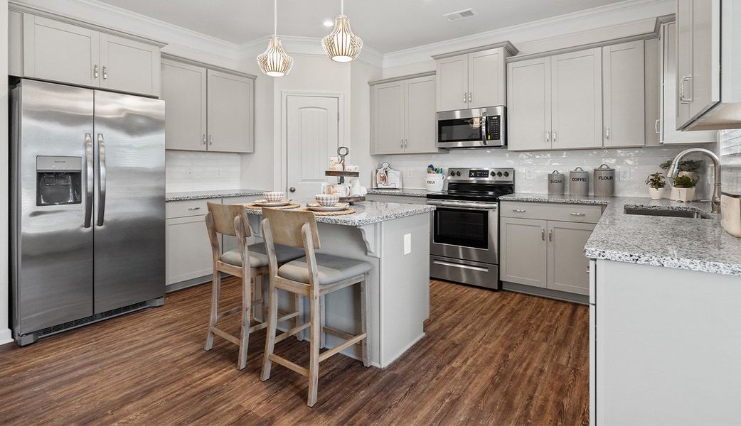 Furnished interior view inside a new home in Sycamore Crest, Calhoun (Image 7).