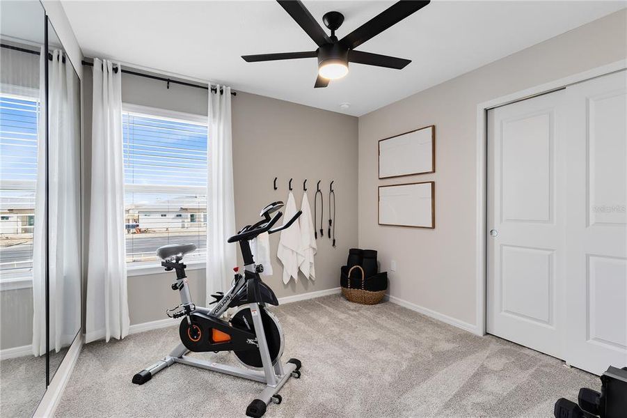 Furnished interior view inside a new home in Tohoqua, Kissimmee (Image 21).