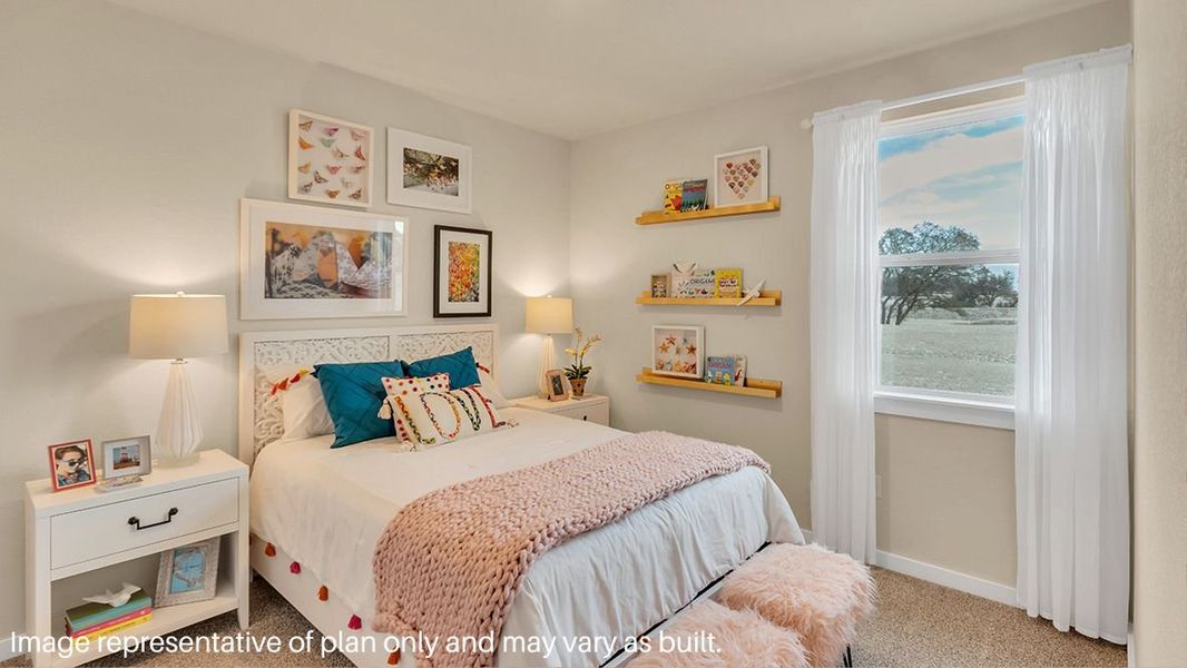 Furnished interior view inside a new home in The Preserve at Forum, Grand Prairie (Image 24).