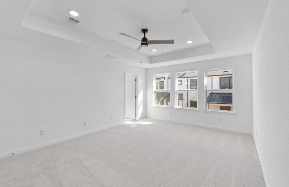 Spacious, unfurnished interior of a new home in Monarch on Main, Round Rock (Image 14).