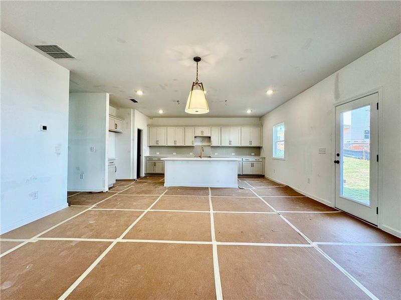 In-progress construction of a new home in Eastlyn Crossing, Flowery Branch, GA (Image 12).