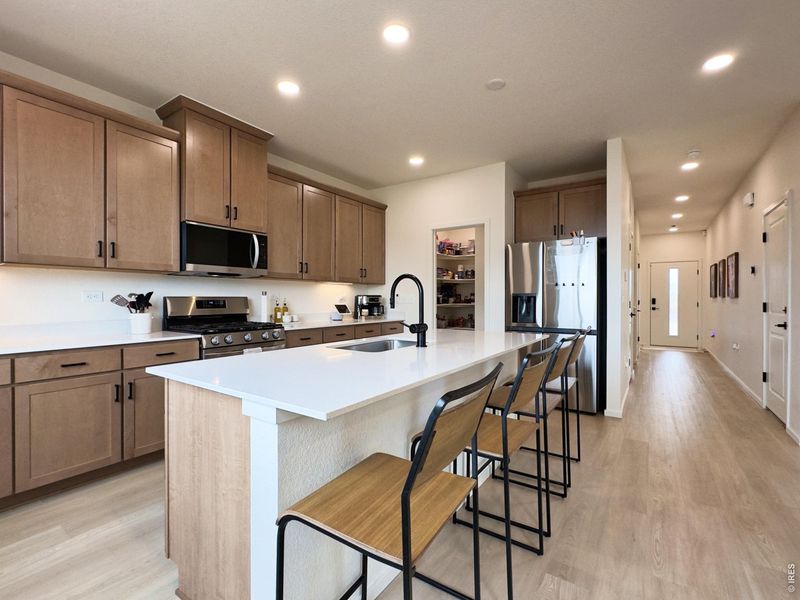 Furnished interior view inside a new home in , Fort Collins (Image 32). Furnished interior view inside a new home in , Fort Collins (Image 32).