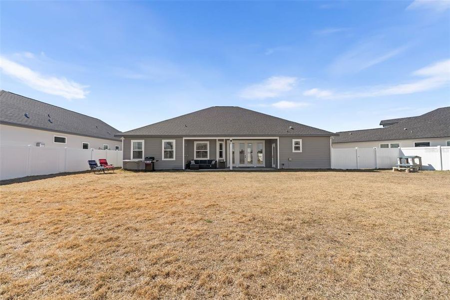 Exterior details and patio area of a home in , Newberry (Image 4).